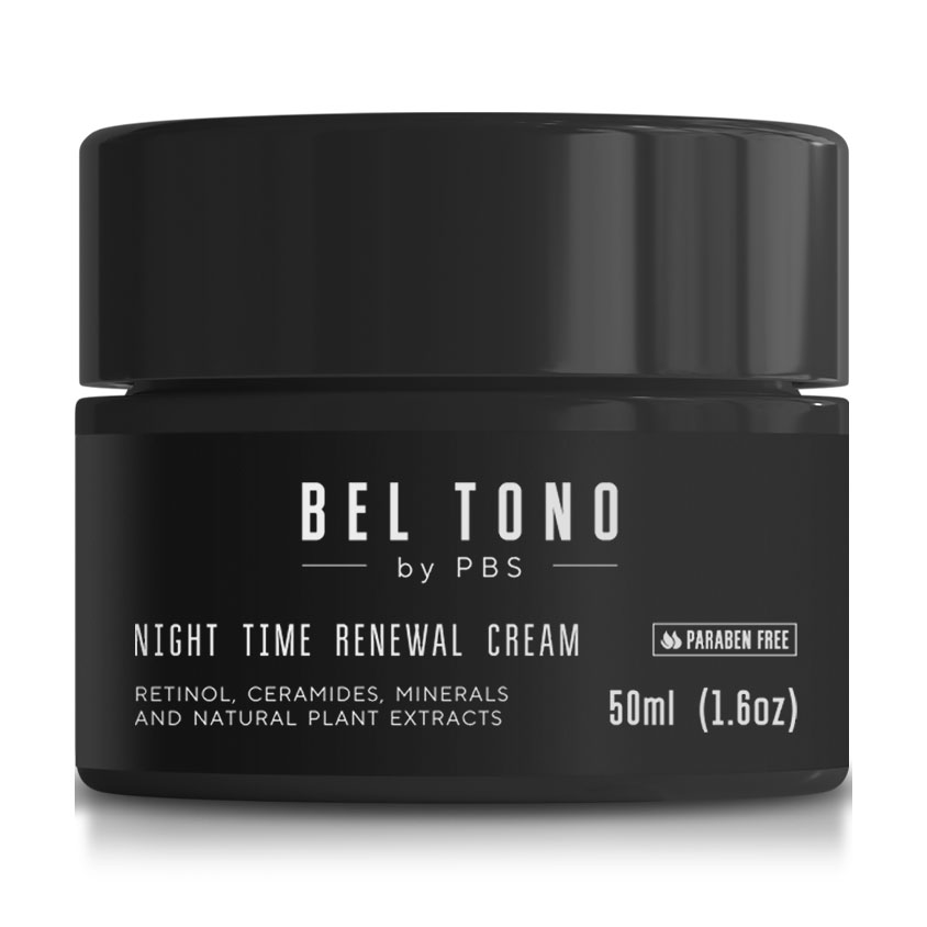 Уцінка! Нічний відновлювальний крем для обличчя Bel Tono Night Time Renewal Cream, 50 мл